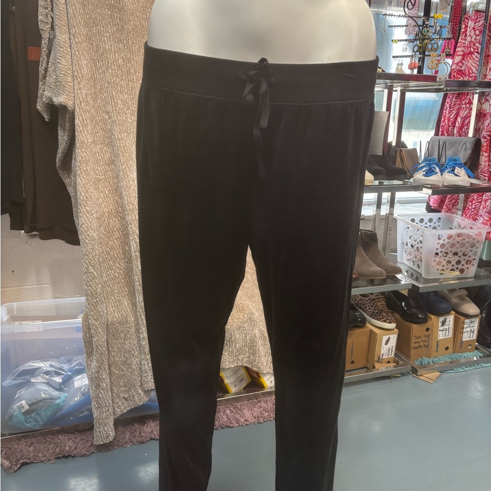 Attention Black Track Pants